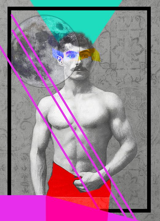 Collage, digital collage by Keith Mistler