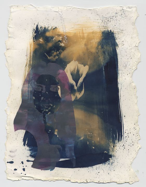 Destroyed, cyanotype by Keith Mistler