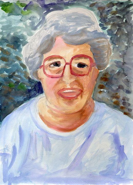 Nana, painting by Keith Mistler