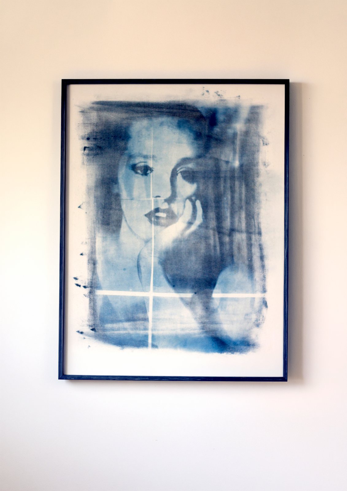 Cyanotype portrait by Keith